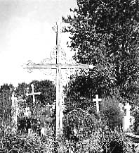 Kryius Pievn kaimo kapinse. 1963 m.